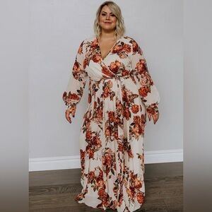 NWT Baltic Born LYDIA Maxi Floral Dress Size 2XL